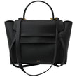 CELINE Mini Belt Grained Calfskin Leather Shoulder Bag Black  - Hot Deals