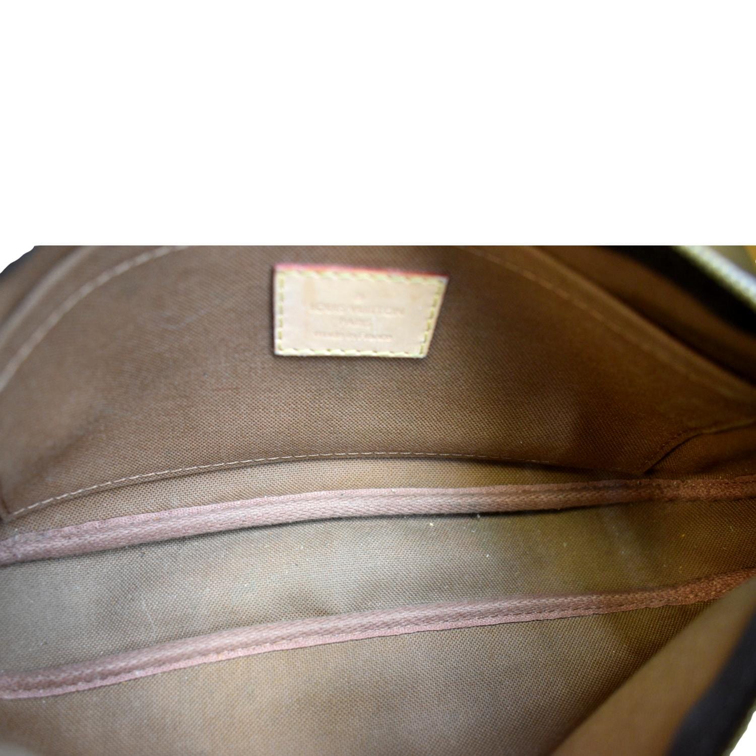 LV POCHETTE Brown Sling Bag Pink Multi Pochette Accessoires