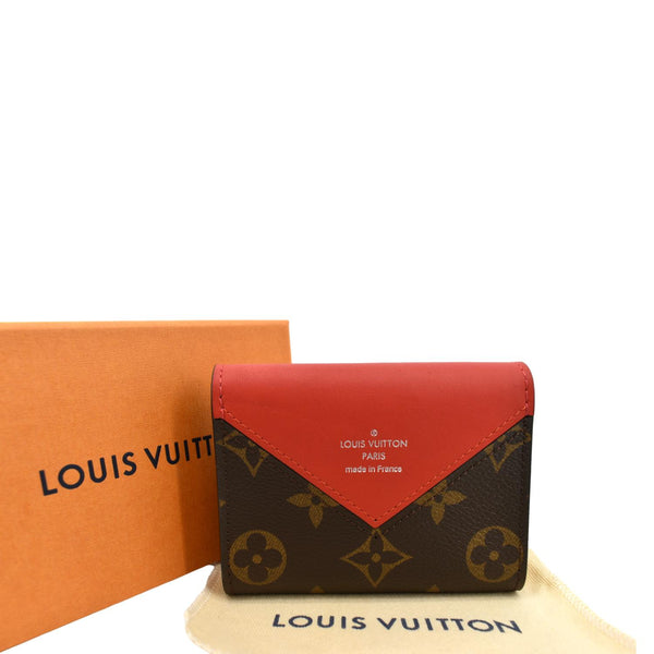 Louis Vuitton  Zoe Monogram Leather Wallet Cerise - Backside
