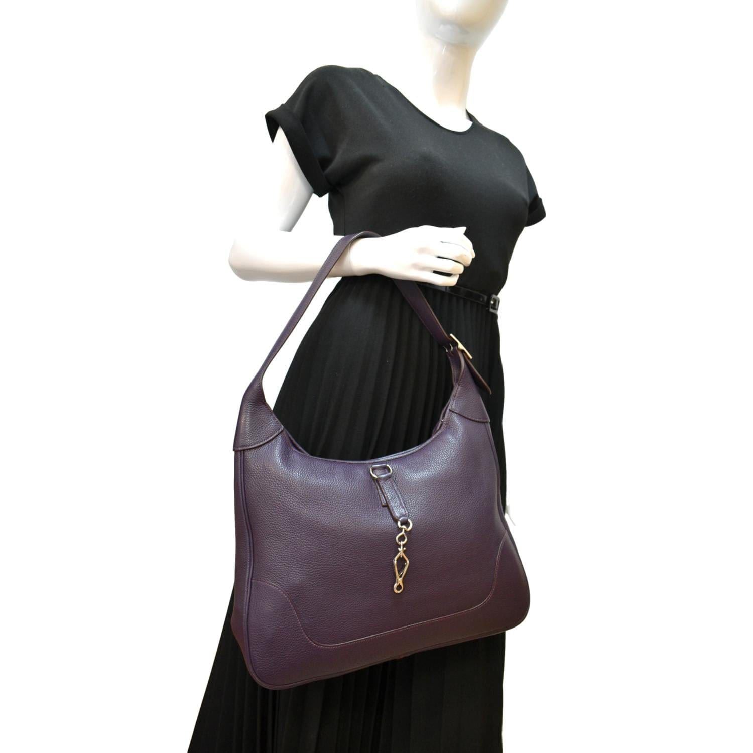 Aquarius bag Epi and black glazed leather, resin trimmi…