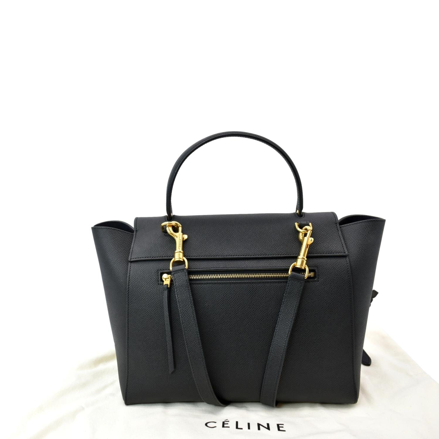 celine belt bag black