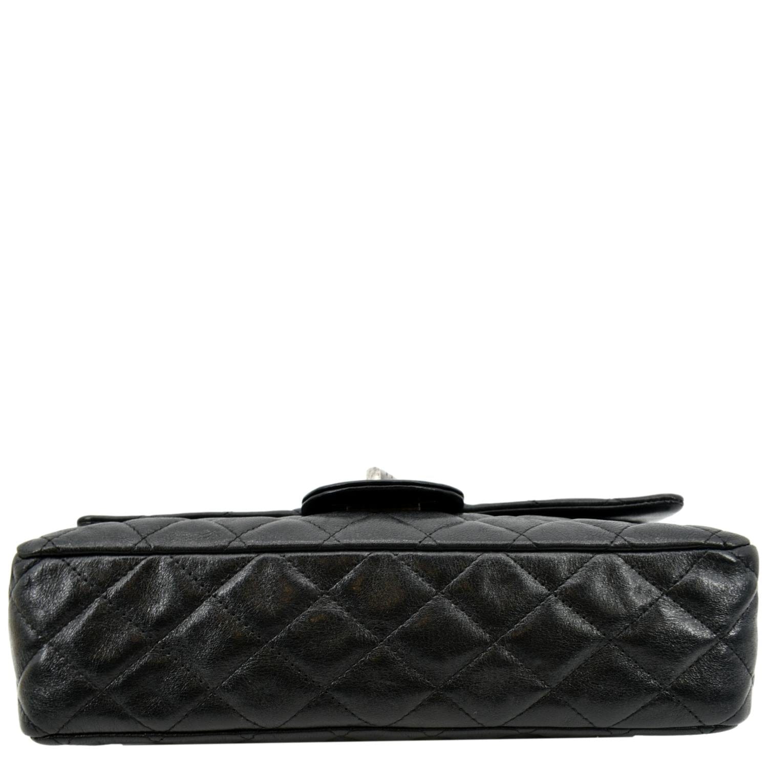 Chanel Reissue Flap Leather Shoulder Bag in Black