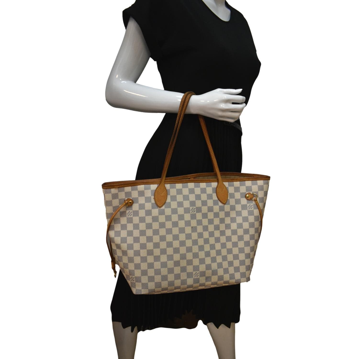 Neverfull MM Damier Azur - Women - Handbags