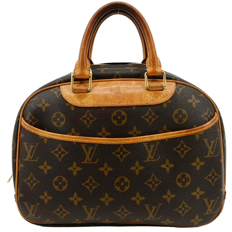 Shop for Louis Vuitton Monogram Canvas Leather Trouville Bag - Shipped from  USA
