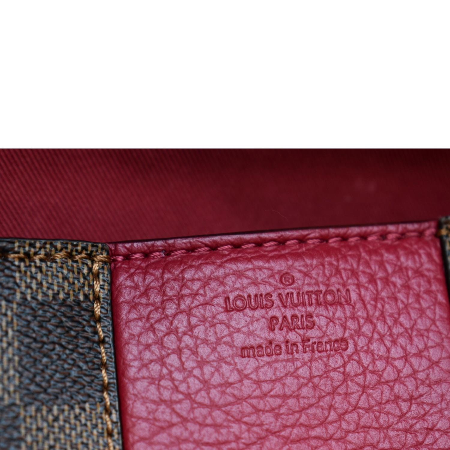 Louis Vuitton Bordeaux Damier Ebene Canvas Bond Street Bag For Sale at  1stDibs