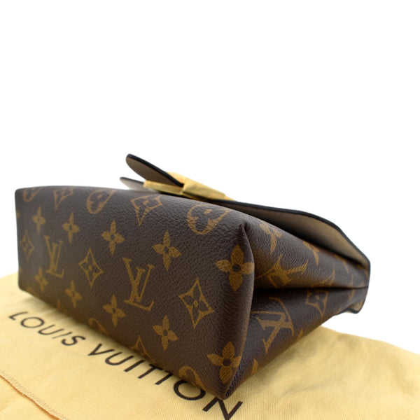 LOUIS VUITTON Locky BB Monogram Canvas Satchel Bag Neutral