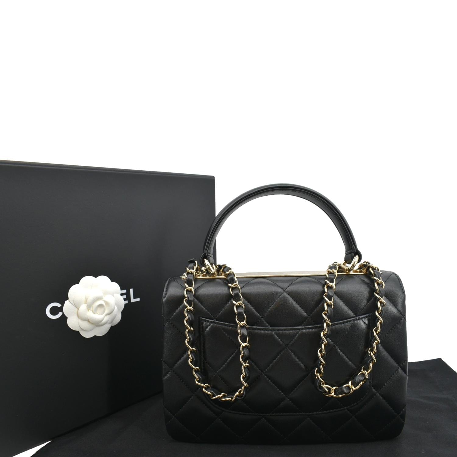 CHANEL Trendy CC Bag Small Large Quilt Green Lambskin Gold Hardware 2019 at  1stDibs