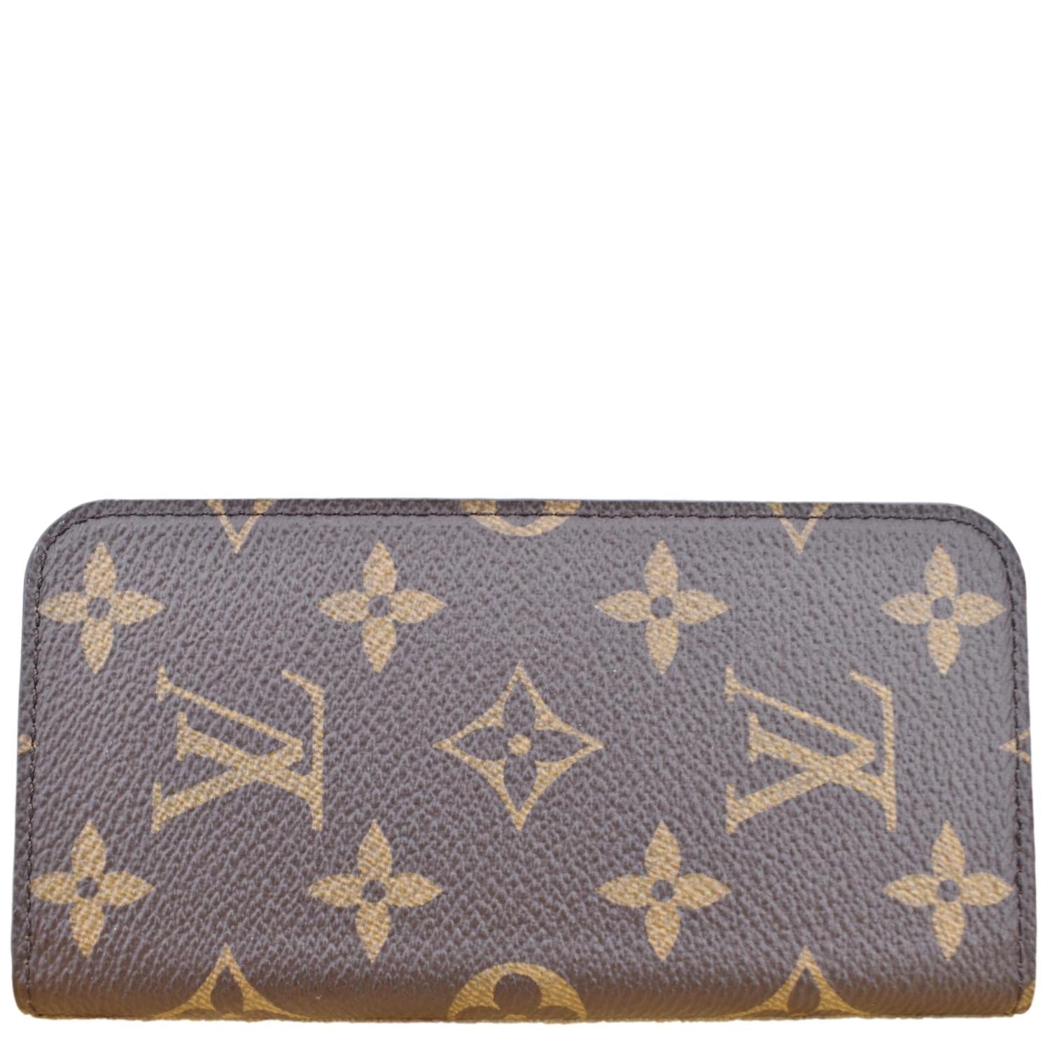 Louis Vuitton iPhone Monogram Canvas Phone Case Brown Louis Vuitton iPhone Monogram Canvas Phone Case Brown
