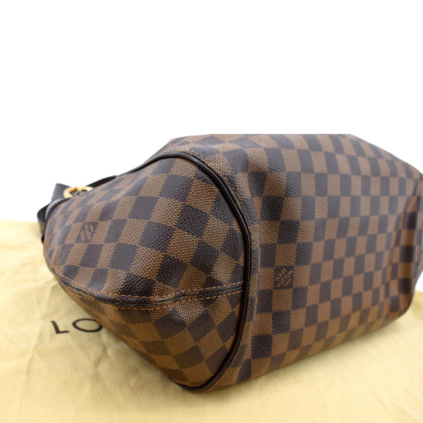 LOUIS VUITTON Sistina GM Damier Ebene Shoulder Bag Brown