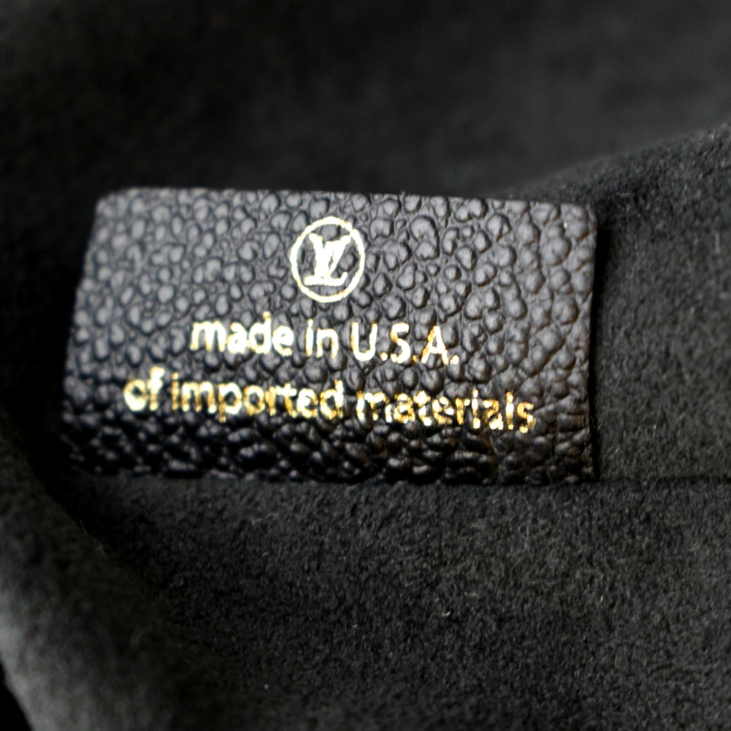 Vavin leather handbag Louis Vuitton Black in Leather - 36738885