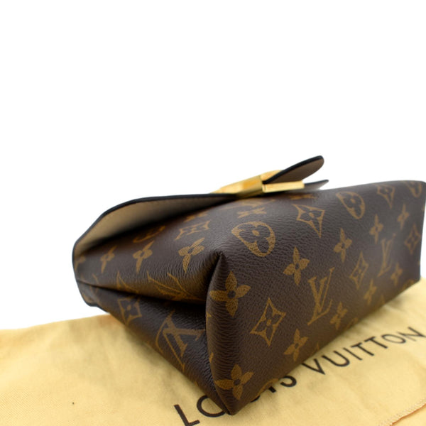 LOUIS VUITTON Locky BB Monogram Canvas Satchel Bag Neutral
