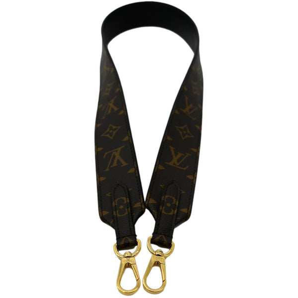 LOUIS VUITTON Monogram Canvas Bandouliere Strap Noir