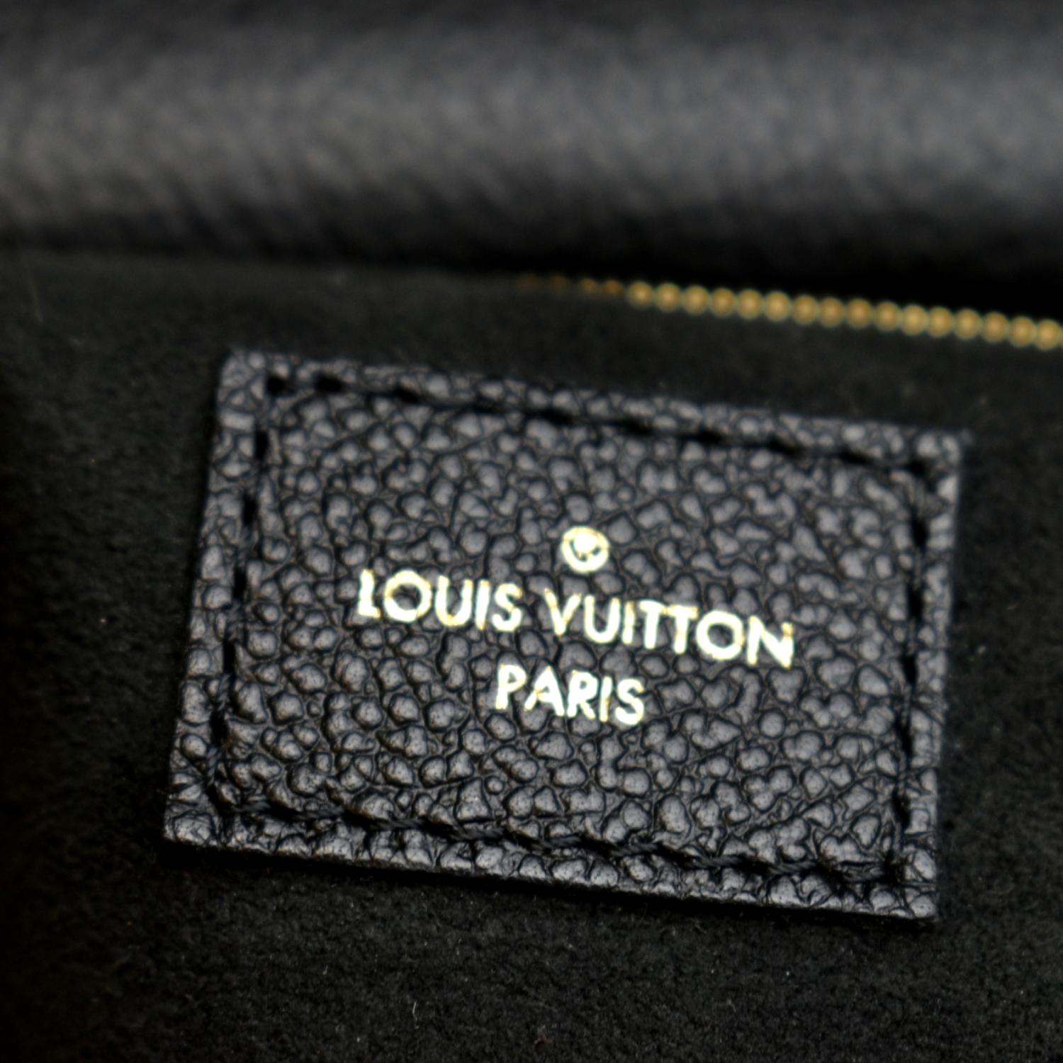 Louis Vuitton Black Monogram Empreinte Vavin mm