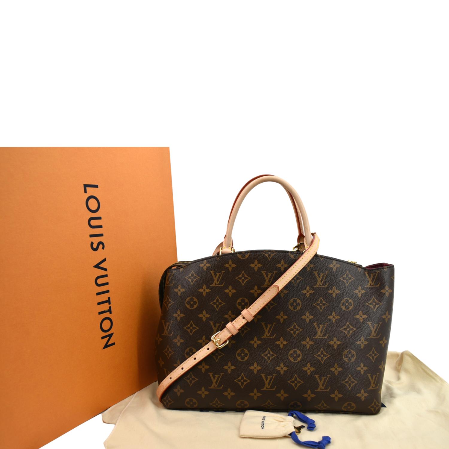 LOUIS VUITTON Grand Palais Monogram Canvas Shoulder Bag Brown