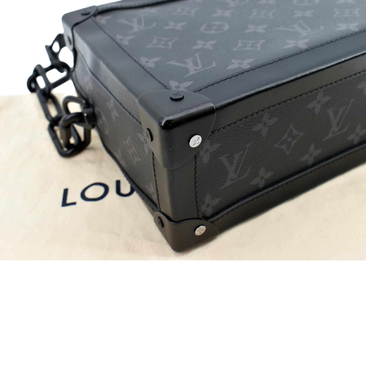 Louis Vuitton Monogram Eclipse Soft Trunk Crossbody Bag (SHF-Nart3O) –  LuxeDH