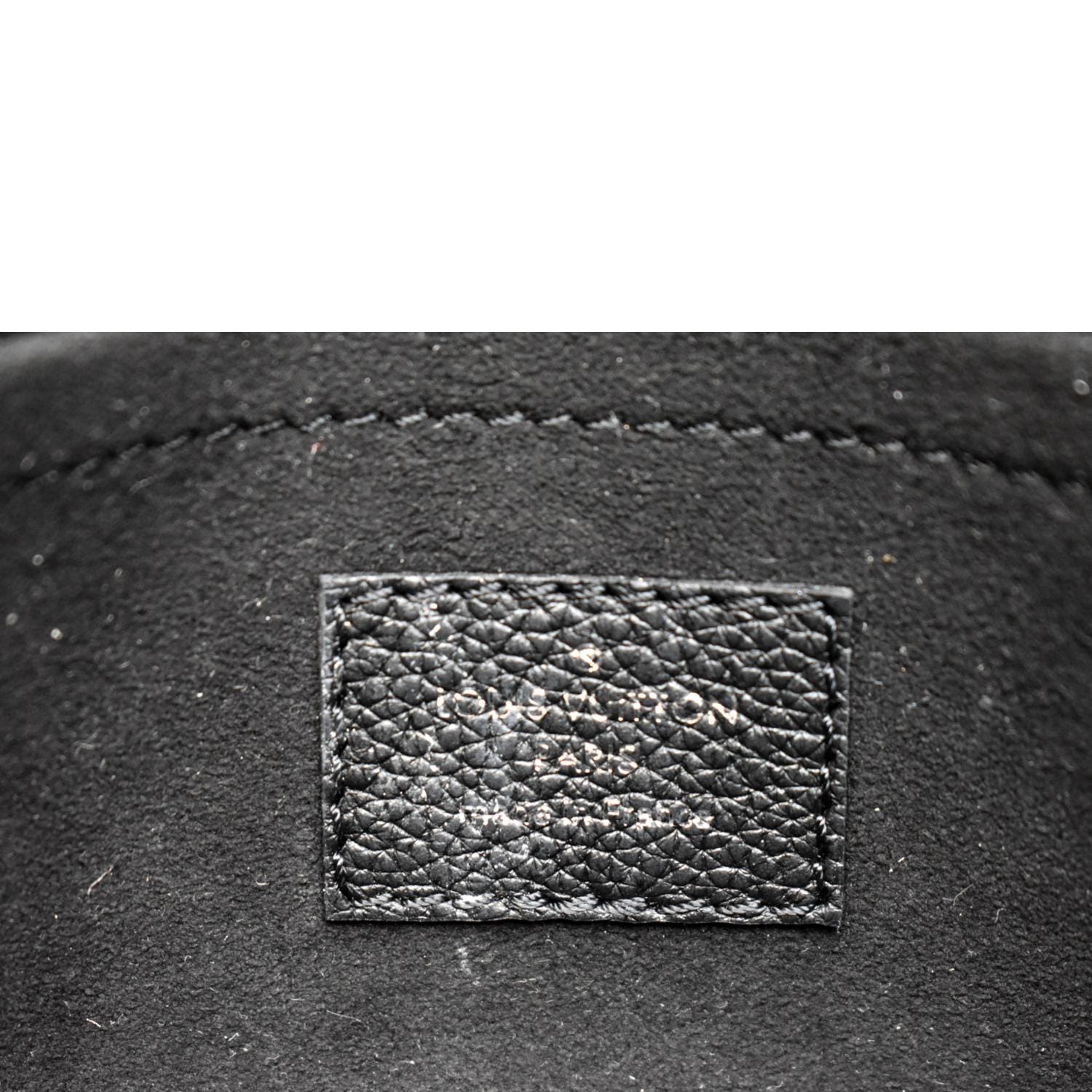 Mylockme chain Louis Vuitton Black Leather ref.276800 - Joli Closet