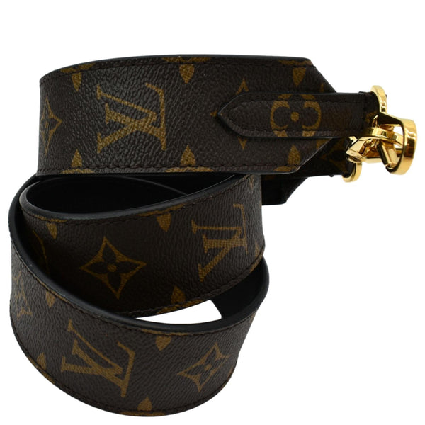 LOUIS VUITTON Monogram Canvas Bandouliere Strap Noir