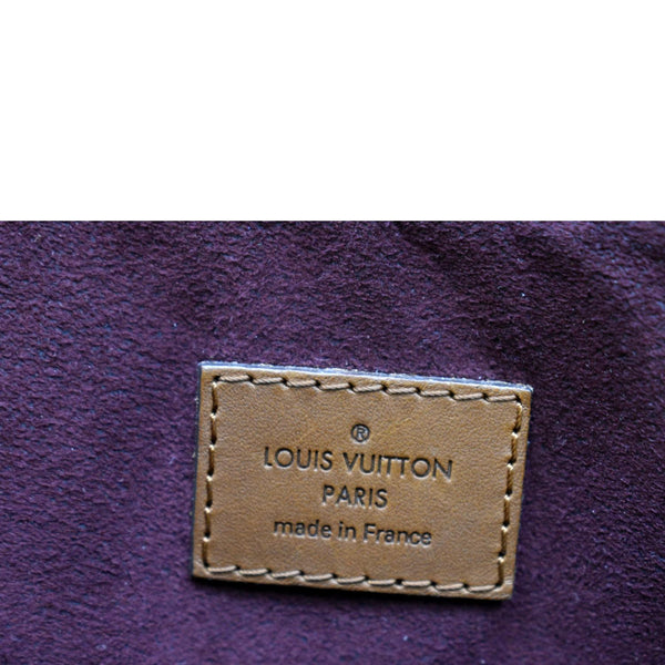 Louis Vuitton Belmont Damier Ebene Shoulder Bag Brown - Made in France