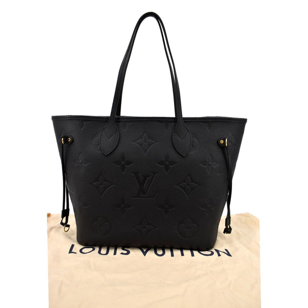 Louis Vuitton Neverfull MM Monogram Empreinte Tote Bag  - Back