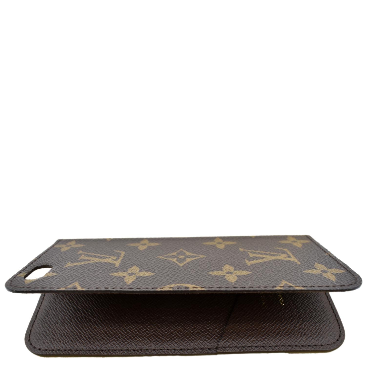 Louis Vuitton iPhone Monogram Canvas Phone Case Brown Louis Vuitton iPhone Monogram Canvas Phone Case Brown