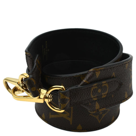 LOUIS VUITTON Monogram Canvas Bandouliere Strap Noir