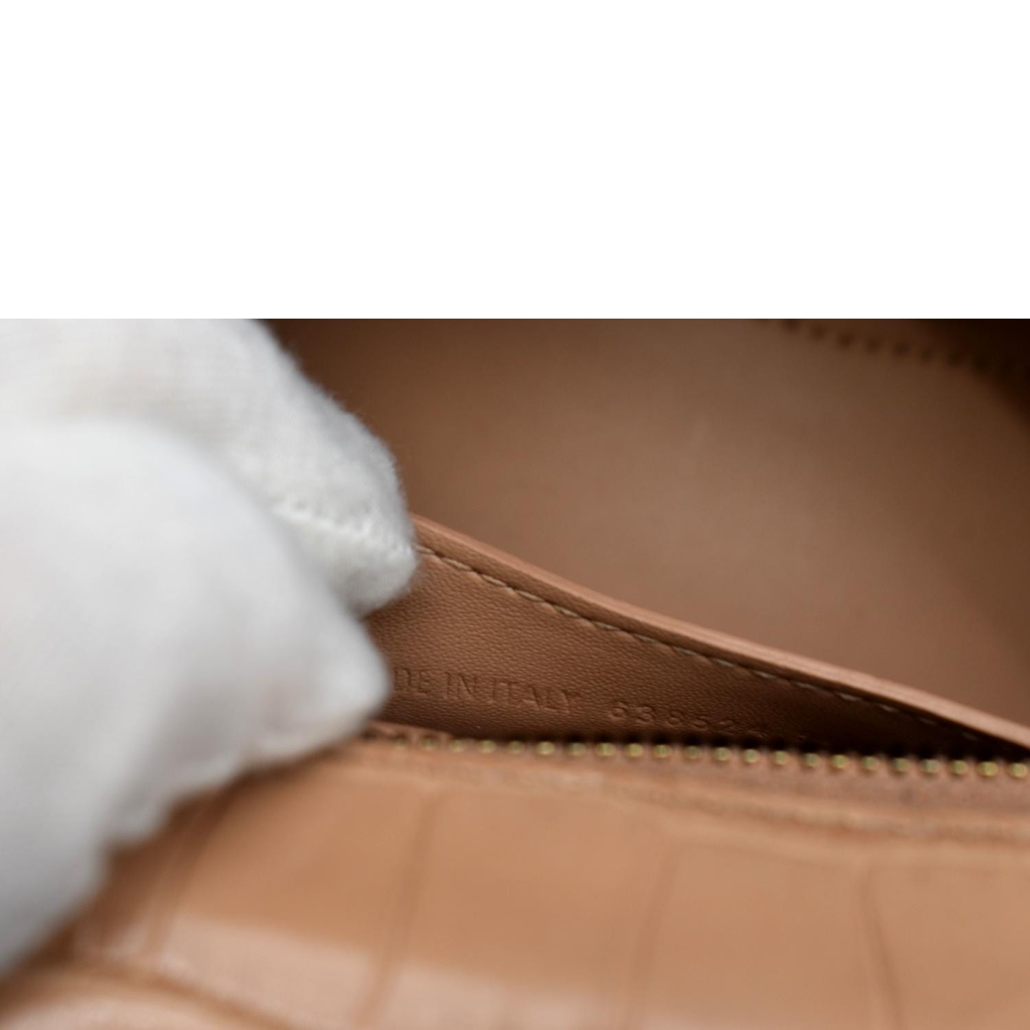 Balenciaga, Bags, Balenciaga Mini Neo City Crocembossed Grey Crocodile  Skin Leather Crossbody Bag
