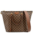 Louis Vuitton Belmont Damier Ebene Shoulder Bag Brown - Front