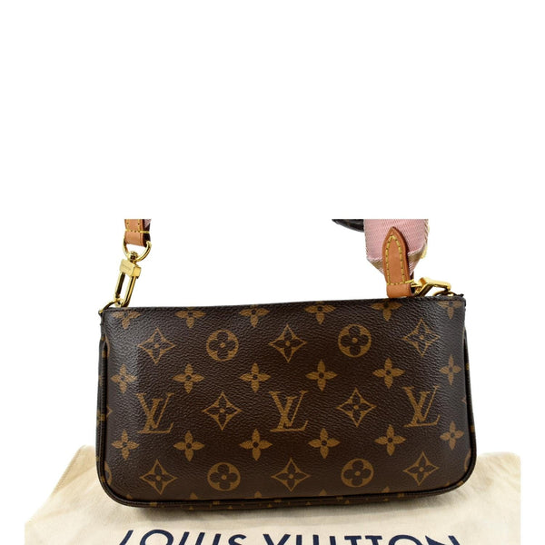 LOUIS VUITTON Multi Pochette Accessoires Monogram Canvas Shoulder Bag Brown