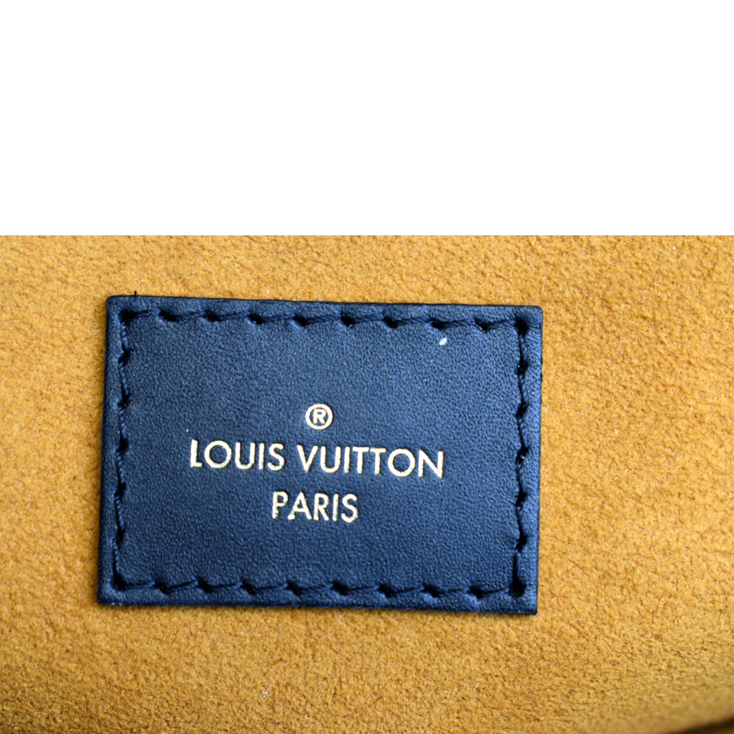 Louis Vuitton Big Logo With White Monogram In High Fashion Blue