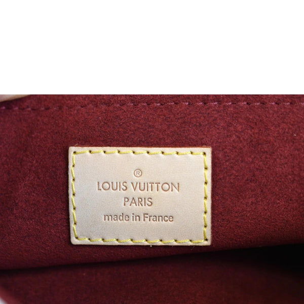 LOUIS VUITTON Patti White Monogram Shoulder Bag Multicolor