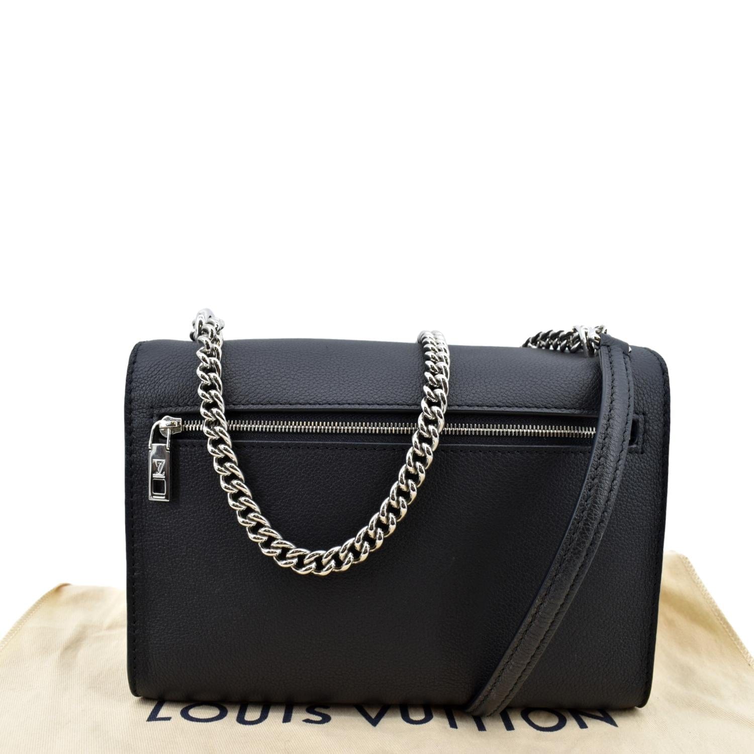 Louis Vuitton Mylockme Chain Bag - Black Shoulder Bags, Handbags -  LOU809458