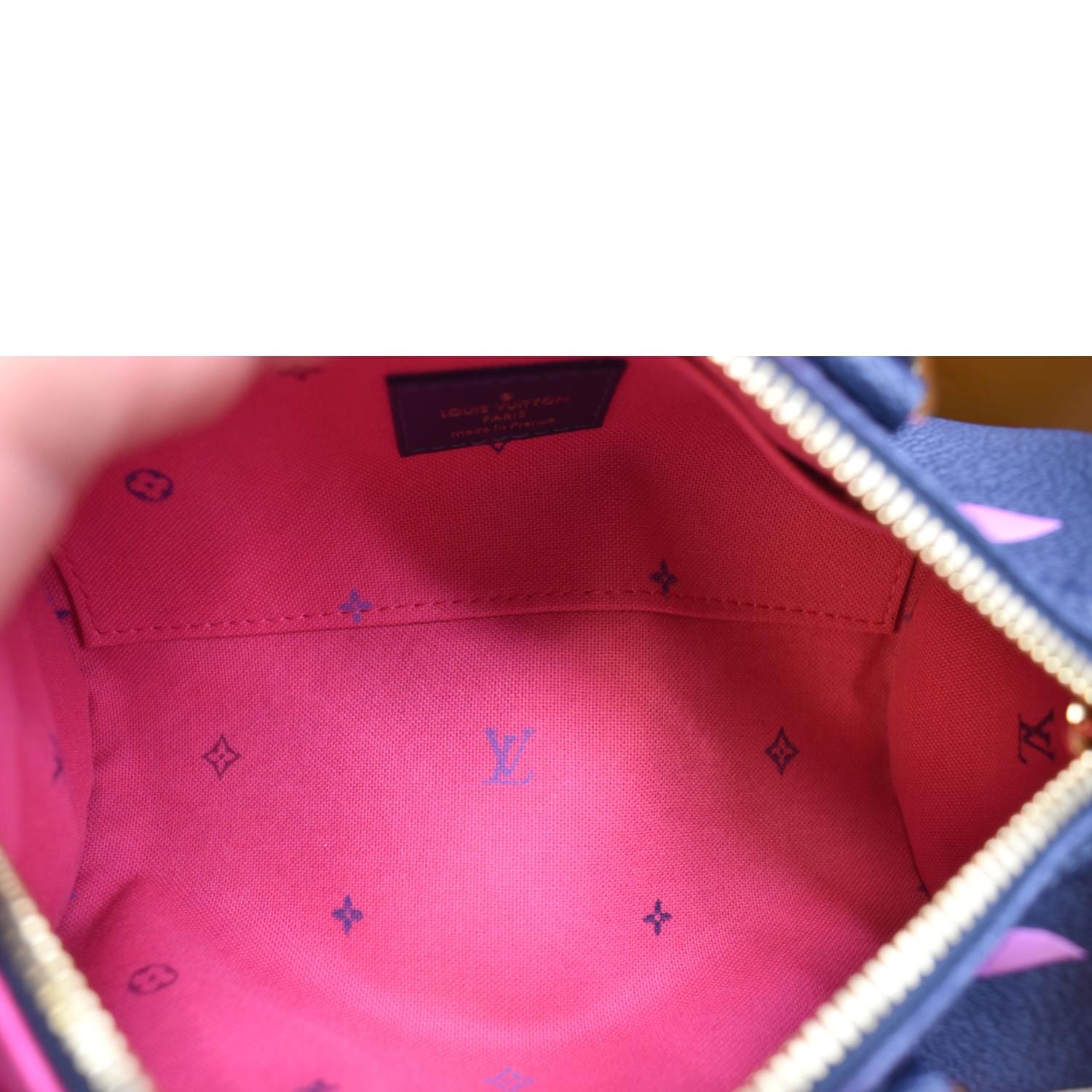 Louis+Vuitton+Papillon+Shoulder+Bag+BB+Pink+Leather for sale