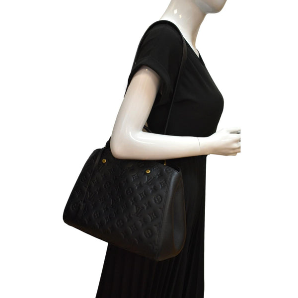 Louis Vuitton Montaigne MM Monogram Shoulder Bag - Full View