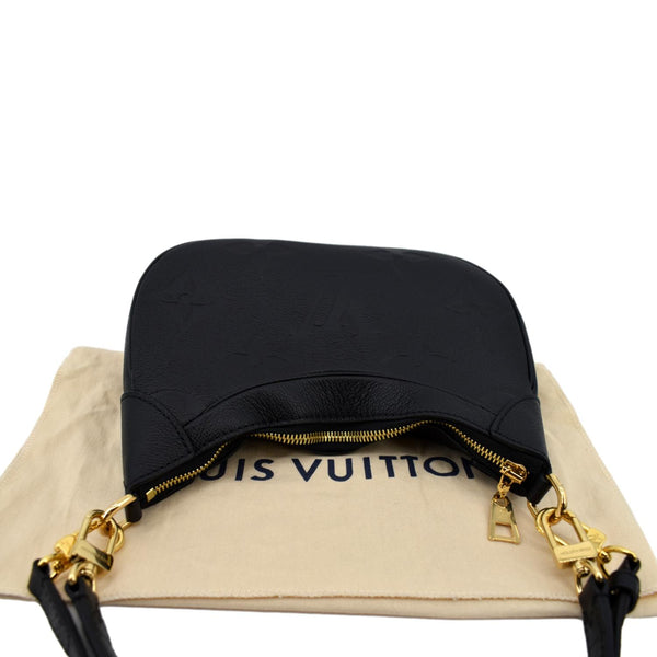 LOUIS VUITTON Bagatelle Monogram Empreinte Shoulder Bag Black