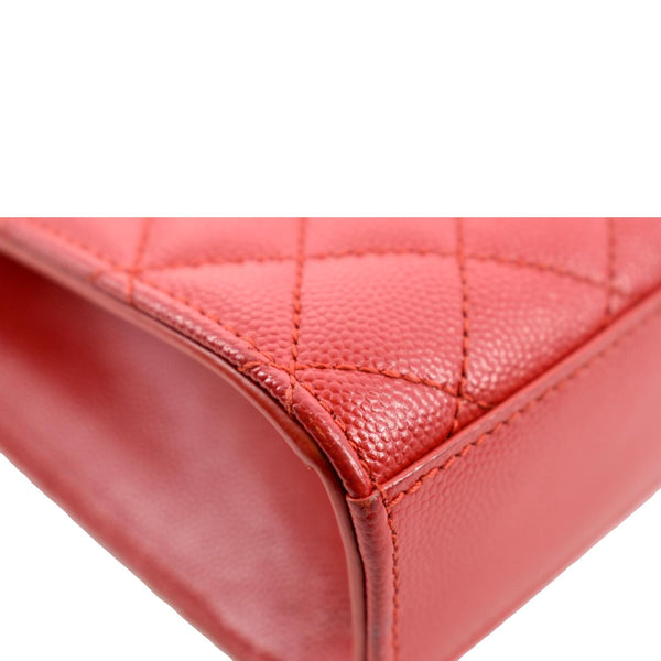 Yves Saint Laurent Envelope Flap Leather Shoulder Bag - Bottom Left