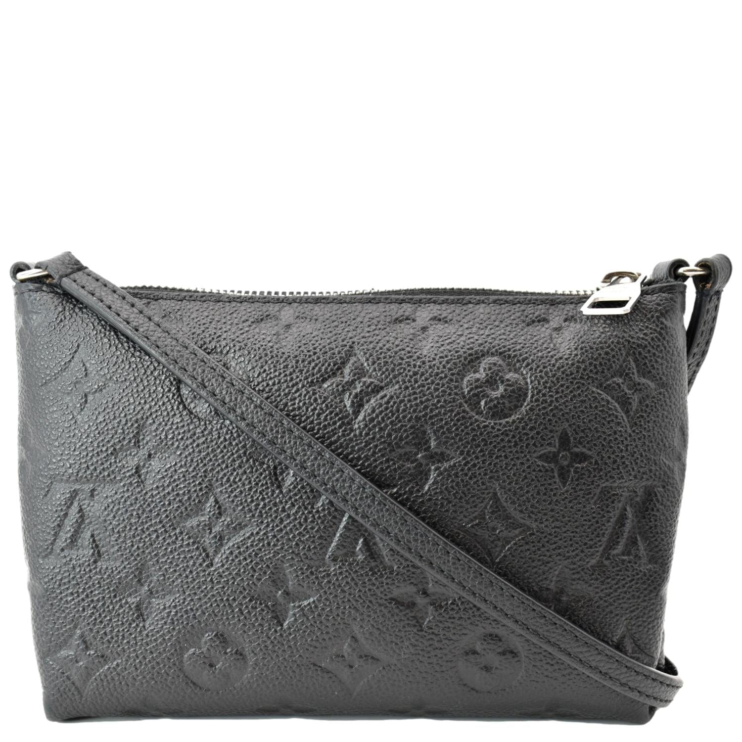 Louis Vuitton, Bags, Louis Vuitton Black Empreinte Leather Pallas  Crossbody Clutch Louis Vuitton