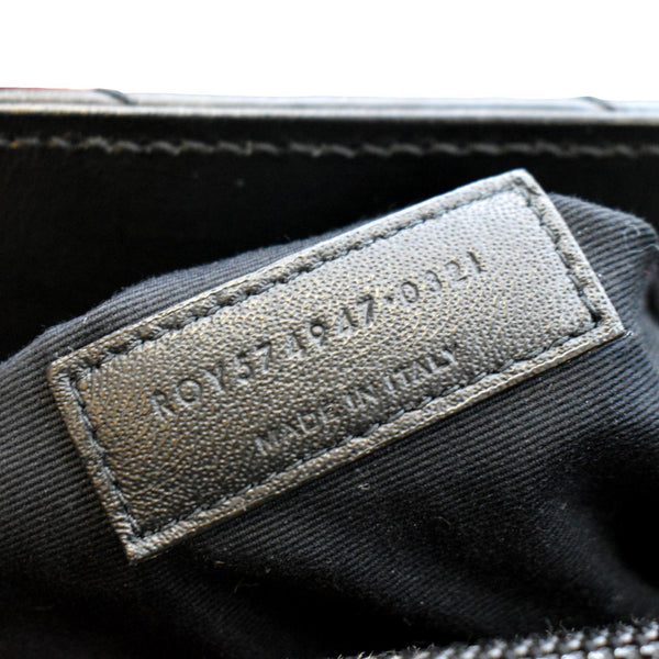 YVES SAINT LAURENT Large Loulou Matelasse Leather Chain Shoulder Bag Black