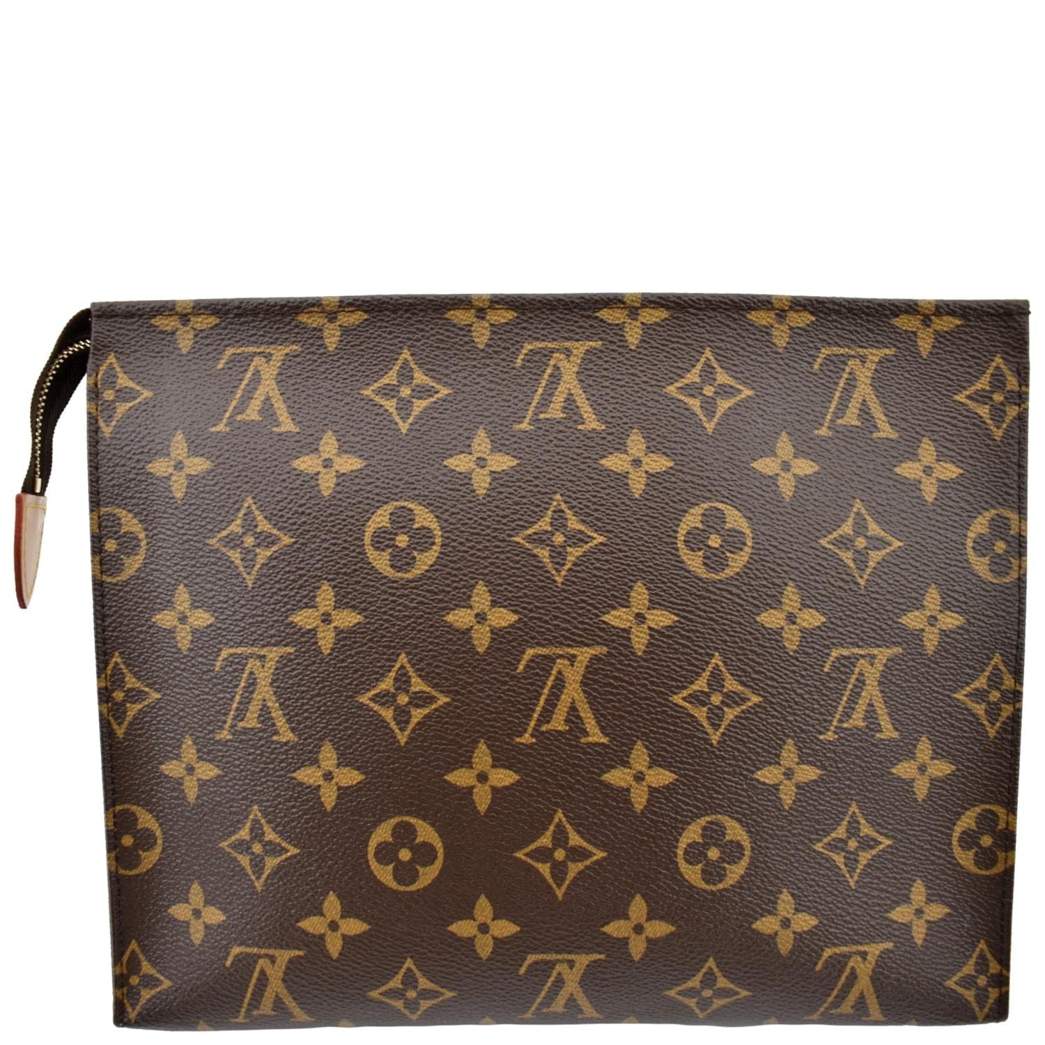 LOUIS VUITTON Toiletry 26 Monogram Canvas Cosmetic Pouch Brown