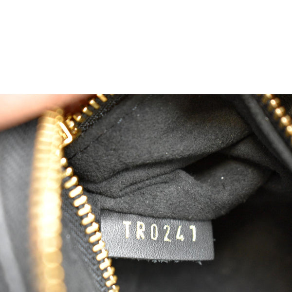 Louis Vuitton Petite Malle Souple Monogram Empreinte Bag - Number