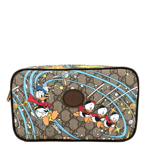 GUCCI xDisney GG Supreme Canvas Belt Bag Beige 602695