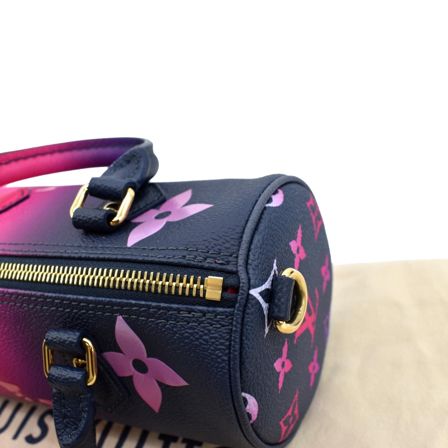 Louis+Vuitton+Papillon+Shoulder+Bag+BB+Pink+Leather for sale