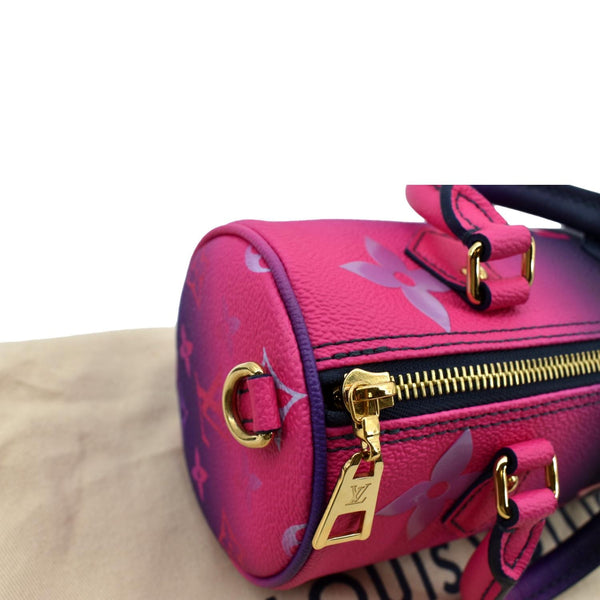 Louis Vuitton Papillon BB Monogram Shoulder Handbag - Left Side