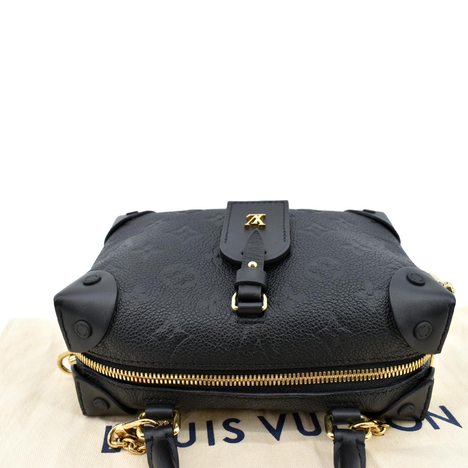 Louis Vuitton Monogram Petite Malle V Black