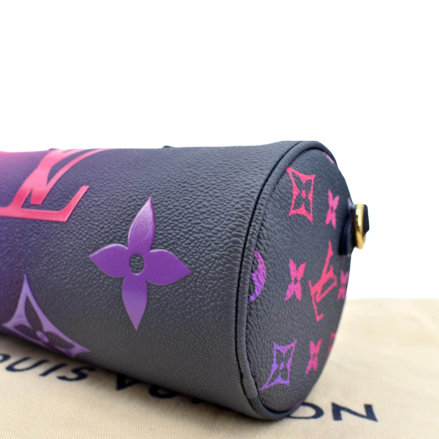 Louis+Vuitton+Papillon+Shoulder+Bag+BB+Blue+Pink+Canvas+Monogram+Suhali for  sale online