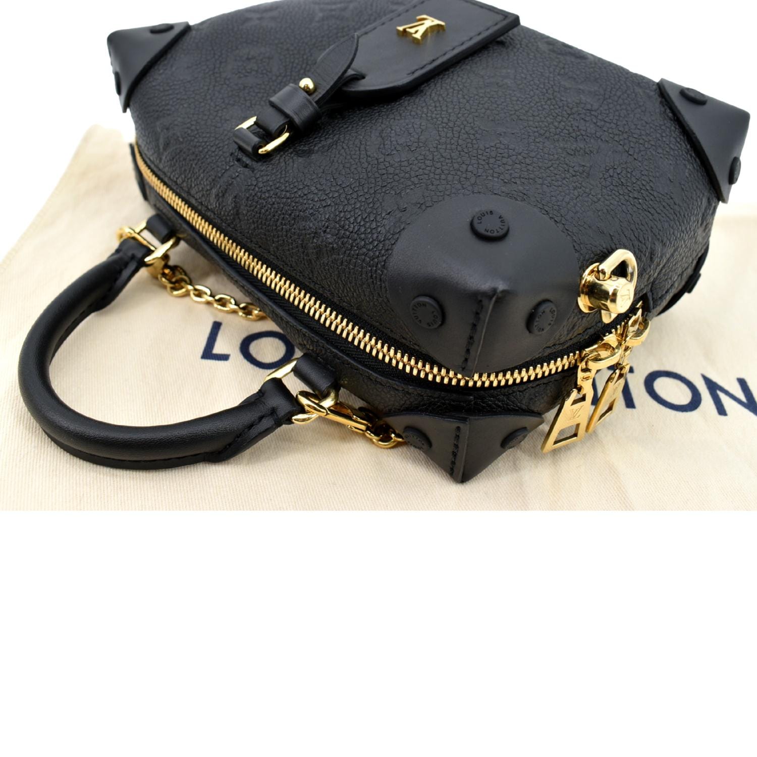 Louis Vuitton Petite Malle Souple Monogram Empreinte Bag