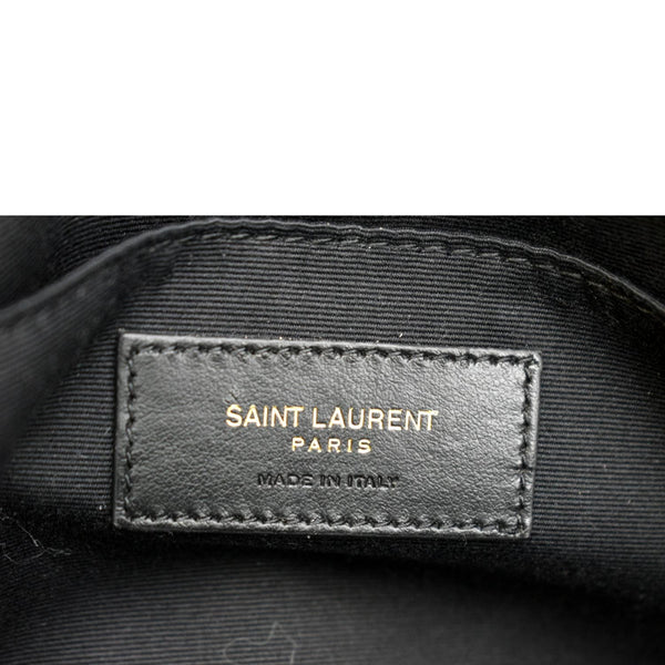 Yves Saint Laurent Lou Chevron Leather Camera Bag - Made In Italy