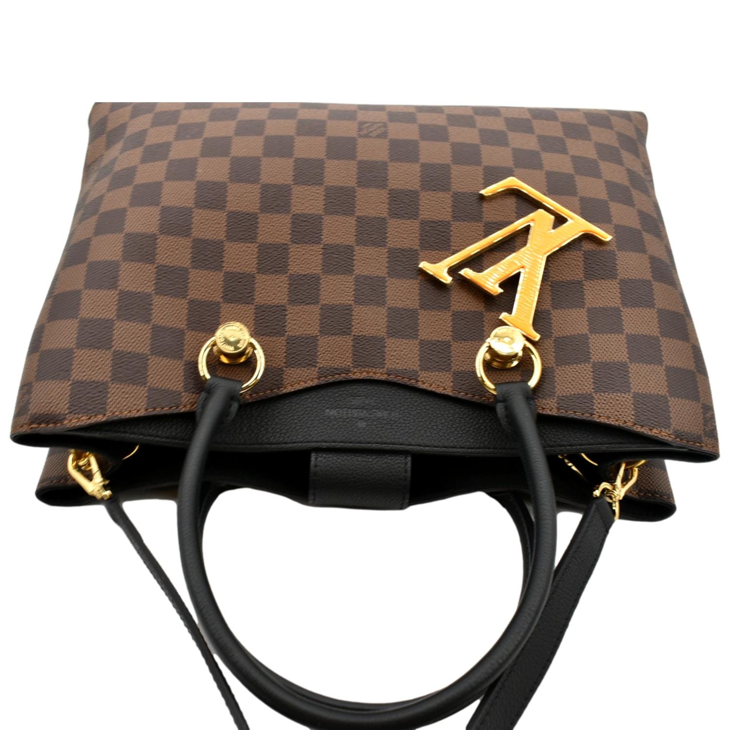 Louis Vuitton LV Riverside Damier Ebene Black Taurillon leather Shoulder  Bag