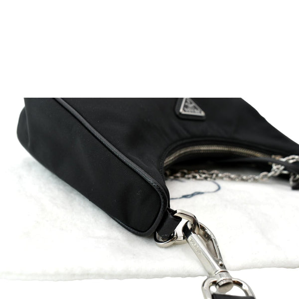 PRADA Re-Edition 2005 Nylon Shoulder Bag Black