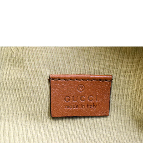 GUCCI Vintage Canvas Belt Bag Beige 575082