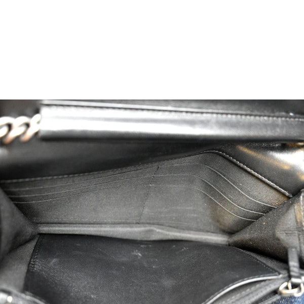 Chanel Boy Woc Lambskin Leather Wallet Clutch Bag - Inside